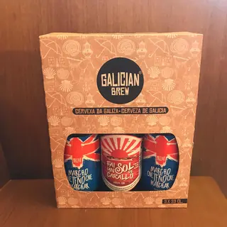Pack 3 Cervezas Galician Brew