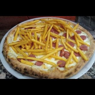 Pizza New York jamón Bacon patata  (Mediana)