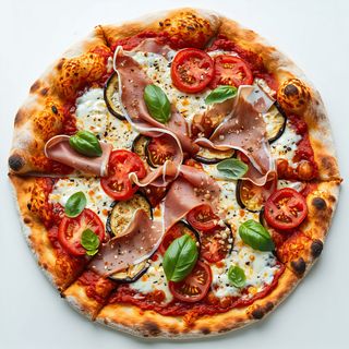Pizza  Parmigiana tirata