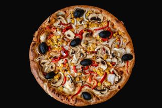 Pizza Vegetariană medie - 480gr.