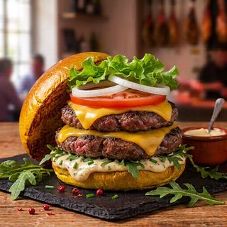 Hamburguesa La Típica