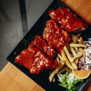Big Bos BBQ Ribs (Ración Grande)