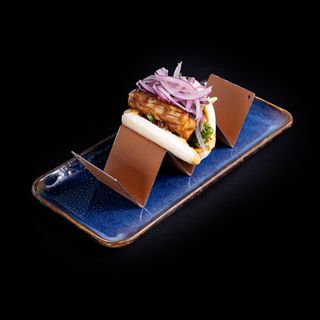 Bao de panceta glaseada 