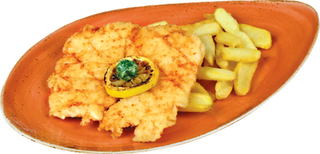 Шницел по Виенски от пилешко филе