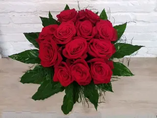 Ramo De 12 Rosas Rojas