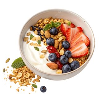 Yogur De Coco Con Fruta Y Granola