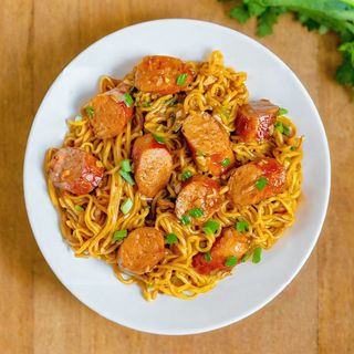 Noodles, Asun, and Sausage