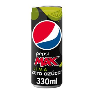 Pepsi Zero Lima Refresco de Cola sin Azúcar sabor a Lima Lata 330ml