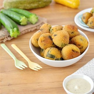 Polpettine con zucchine