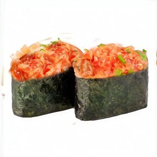 Gunkan Salmón Picante (2 Pzs.)