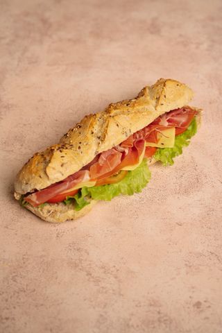 Sandwich PRESUNTO e QUEIJO