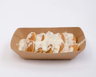 Mini palačinke sa belom čokoladom