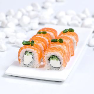 Филадельфия Мицу със слабо осолена сьомга (8бр 210г)