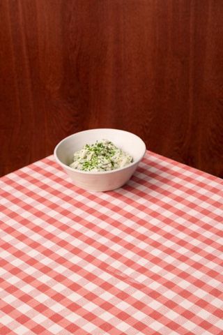 Salada fresca de Batata