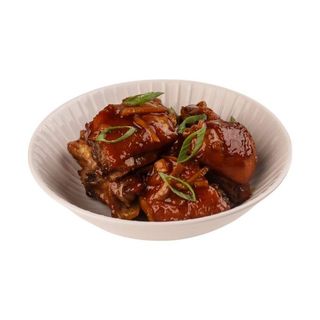 Pollo Caramelizado Con Soja