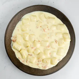 Gnocchi al salmone