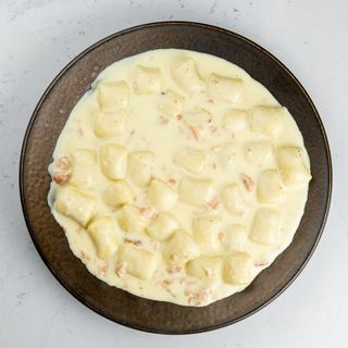 Gnocchi al salmone