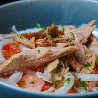 Carpaccio de Tomate au Thon