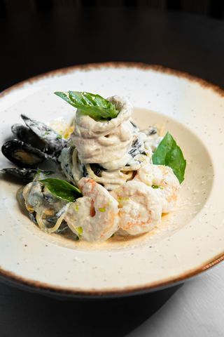 Паста з морепродуктами