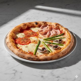 Pizza Cuatro Estaciones (30 Cm.)