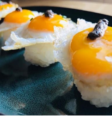 94. Nigiri De Huevo De Codorniz (4 Uds.)
