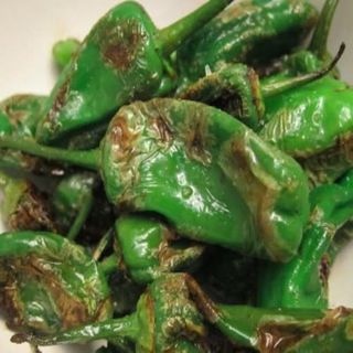 Pimientos verdes fritos 