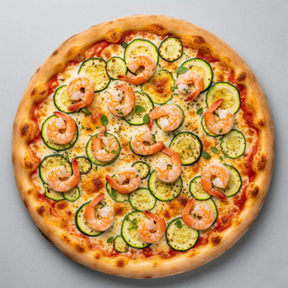 Gamberetti e zucchine