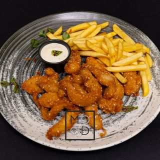 Pileći štapići sa susamom