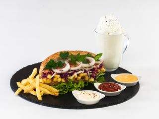 Meniu bagheta vegetariana