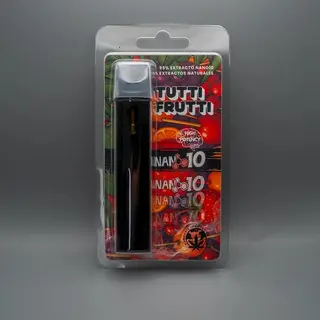 Vapers desechable 2ml "Tutifrutti"Nano10 ”Alta Potencia”