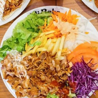 Plato Kebab de Pollo