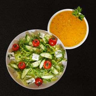 Салата ( 360г) + Супа (300мл)