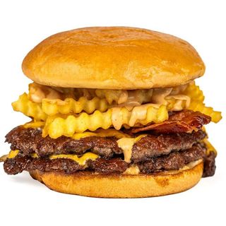 Crunchy Fries Burger double