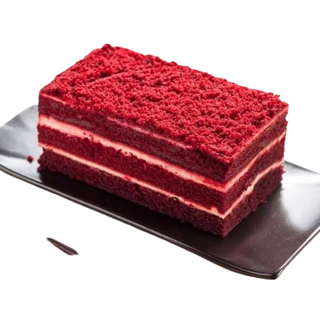 Ración bizcocho red velvet