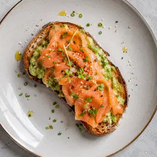TARTINE SAUMON AVOCAT 