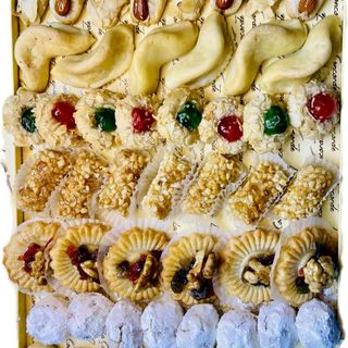 Plateau gâteaux aux amandes 