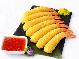 Krewetki w tempurze 7 szt.