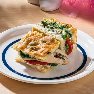 Focaccia Sandwich With Chicken