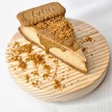 Porción De Cheesecake De Galleta Lotus