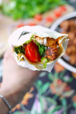Chicken Shish Kebab Roll