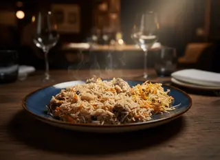 Pilaf cu miel