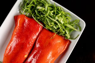 Kapia umplut cu salată de brânză