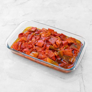 Peperonata in agrodolce 