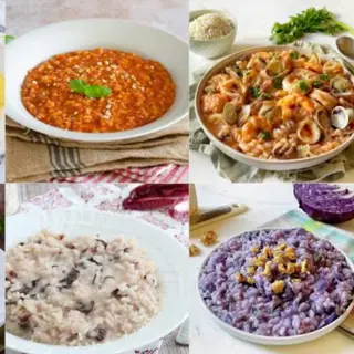 RISOTTO + DOLCE + BEVANDA