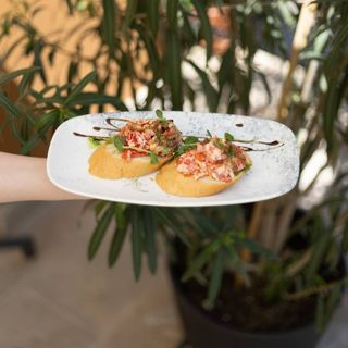 Брускетта з печеним перцем і сиром Фета (160 г)