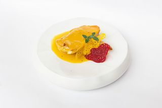 Piept de pui in sos de portocale
