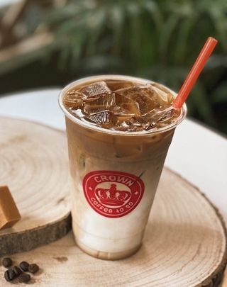 Iced Caramel Latte 16 OZ