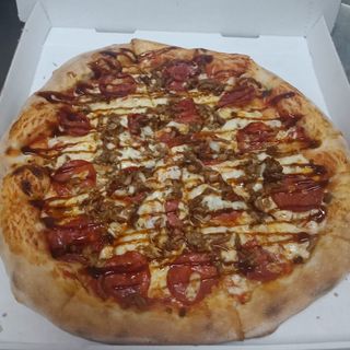 Pizza Camino del hierro (33x33 cm.)