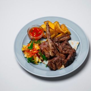 Шашлык антрекот из баранины 