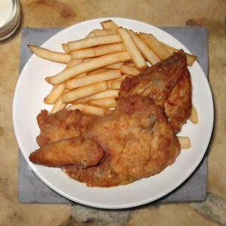 Contramuslo De Pollo Frito Y Empanado (3 Uds.)